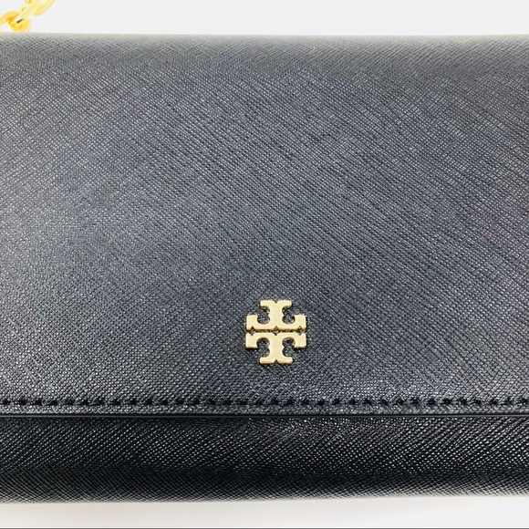 TORY BURCH BLACK WALLET ON CHAIN - Picture 8 of 8